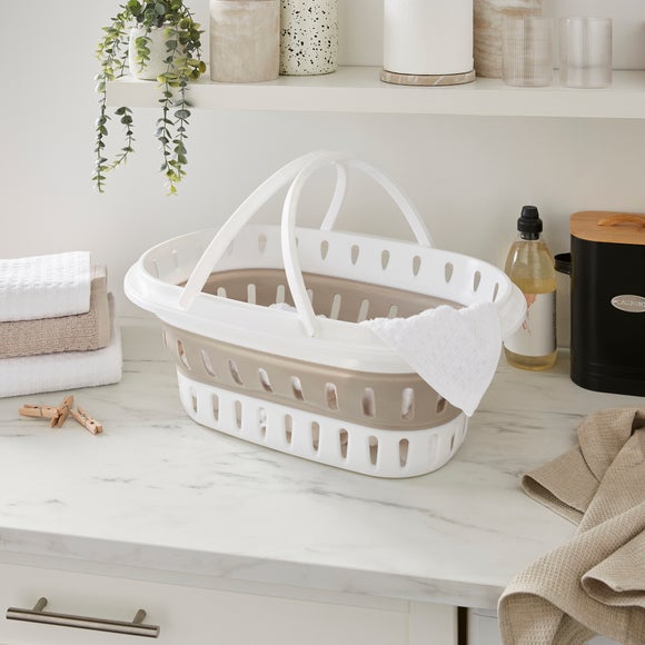Collapsible Laundry Basket with Handles