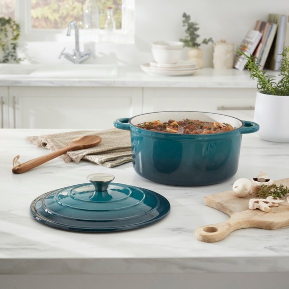 View Cast Iron 5.2l Casserole Dish View Cast Iron 5.2l Casserole Dish