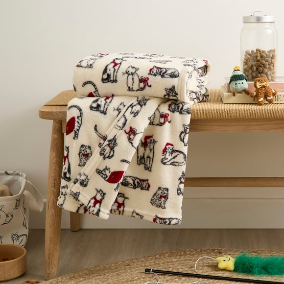 Christmas Cat Blanket
