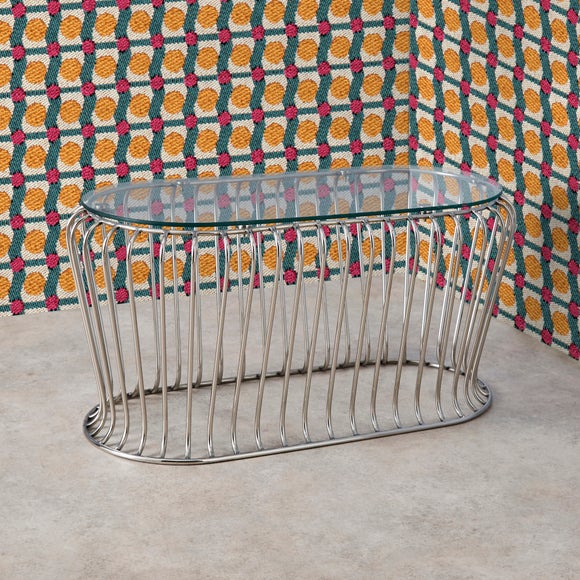 View Yinka Ilori Trumpet Steel Coffee Table View Yinka Ilori Trumpet Steel Coffee Table