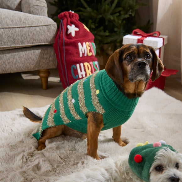 Christmas Tree Pet Jumper