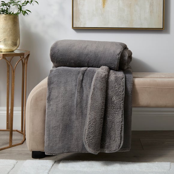 Velvety Soft Fleece Throw 200cm x 200cm