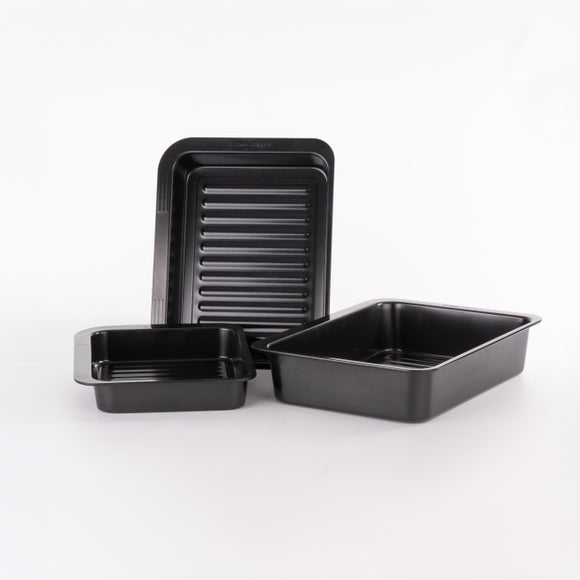 View Heavy Gauge Set Of 3 Roasting Pans View Heavy Gauge Set Of 3 Roasting Pans
