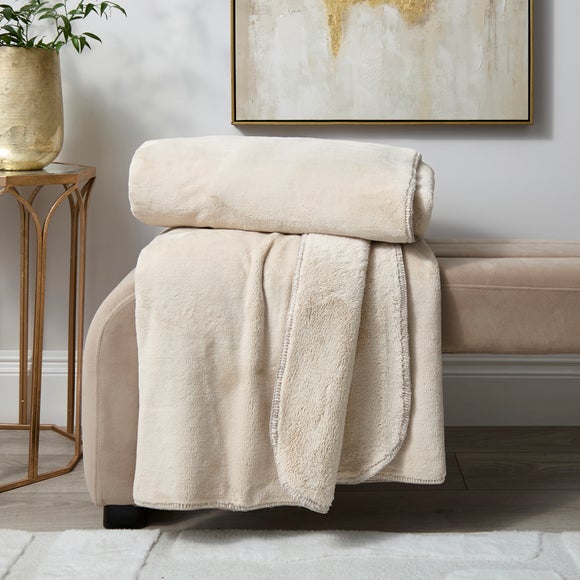Velvety Soft Fleece Throw 200cm x 200cm