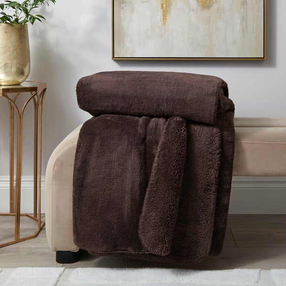 Velvety Soft Fleece Throw 200cm x 200cm