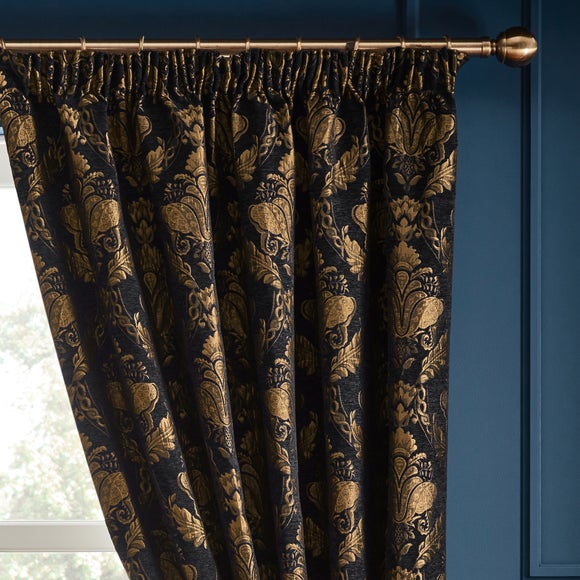 Paoletti Shiraz Pencil Pleat Curtains