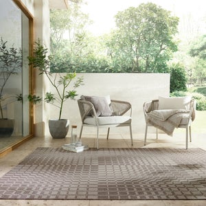 Checkerboard Indoor Outdoor Rug