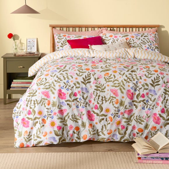 Furn. Summer Solstice Polycotton Duvet Cover & Pillowcase Set