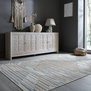 Clementine Washable Abstract Rug