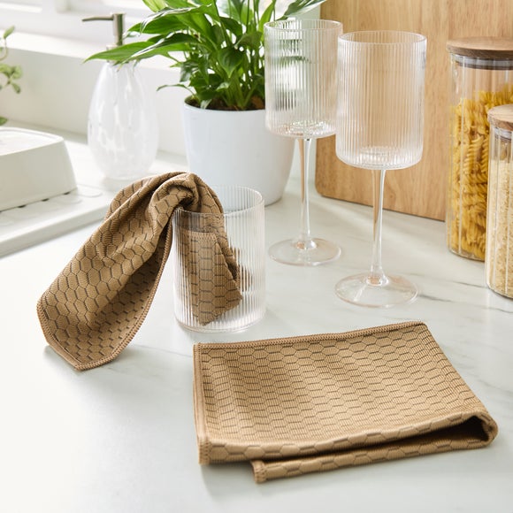 Pack of 2 Glass Cleaning Cloths