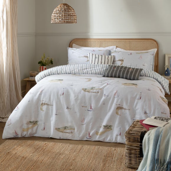 Wylder Nature Abersoch 100% Cotton Duvet Cover & Pillowcase Set