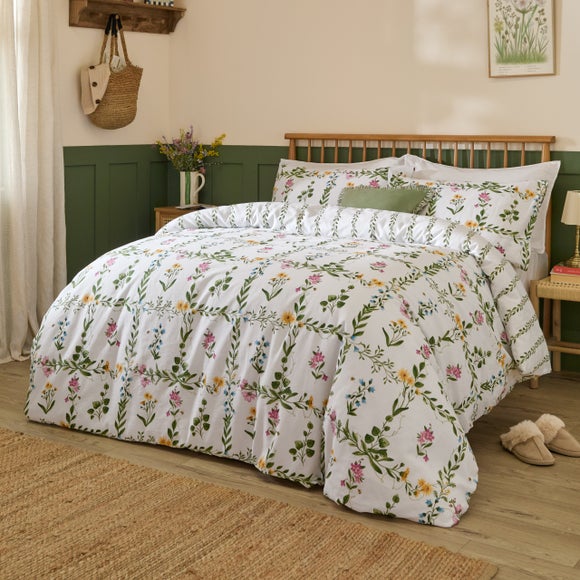 Wylder Nature Olivia 100% Cotton Duvet Cover & Pillowcase Set