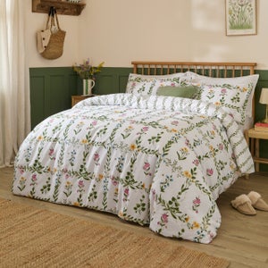 Wylder Nature Olivia 100 Cotton Duvet Cover & Pillowcase Set