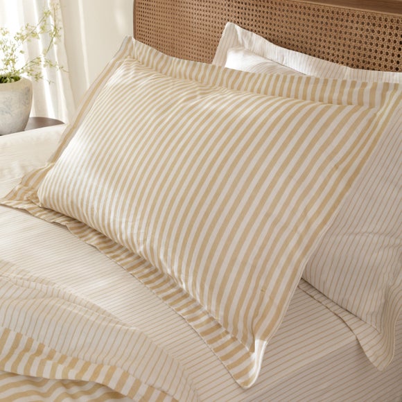 View Yard Hebden 100 Cotton Oxford Pillowcase Pair View Yard Hebden 100 Cotton Oxford Pillowcase Pair