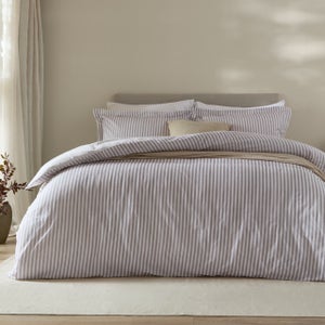 Yard Hebden Reversible 100 Cotton Duvet Cover & Pillowcase Set