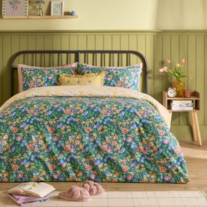 Furn. Emerie Polycotton Duvet Cover & Pillowcase Set