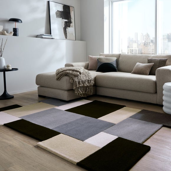View Collage Modern Cut-out Wool Rug View Collage Modern Cut-out Wool Rug
