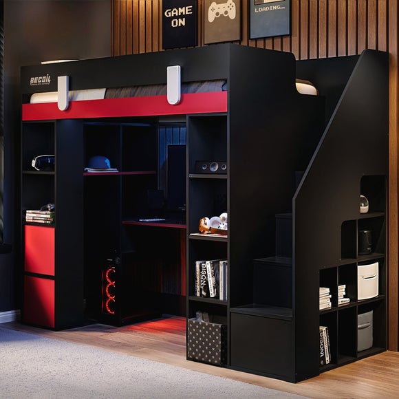 Blaze Gaming High Sleeper Bed Frame