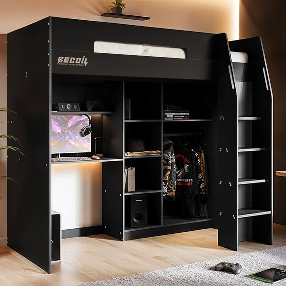 Summit Gaming High Sleeper Bed Frame