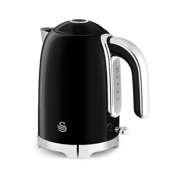 View Swan Solace 1.7l Stainless Steel Jug Kettle View Swan Solace 1.7l Stainless Steel Jug Kettle