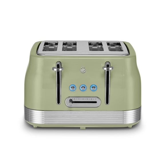Swan Retro Revive 4 Slice Toaster