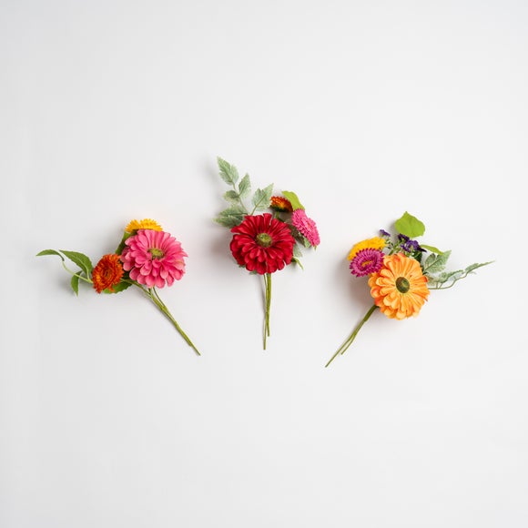 Click to view product details and reviews for Set Of 3 Artificial Multi Floral Mini Posies. Click to view product details and reviews for Set Of 3 Artificial Multi Floral Mini Posies.