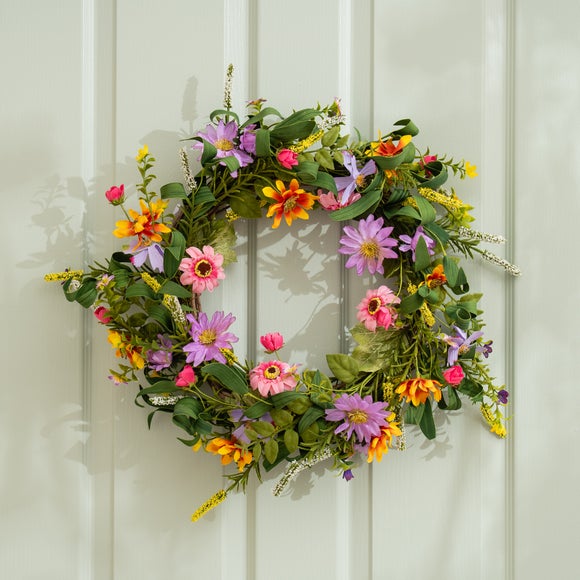 Click to view product details and reviews for Artificial Mixed Brights Wreath. Click to view product details and reviews for Artificial Mixed Brights Wreath.
