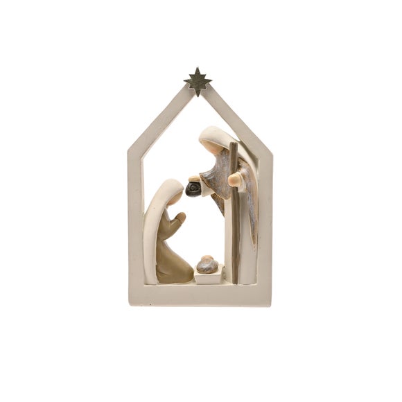 The Christmas Gift Co Nativity Shepherd Scene Ornament