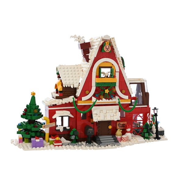 The Christmas Gift Co Christmas Chalet Brick Building Set
