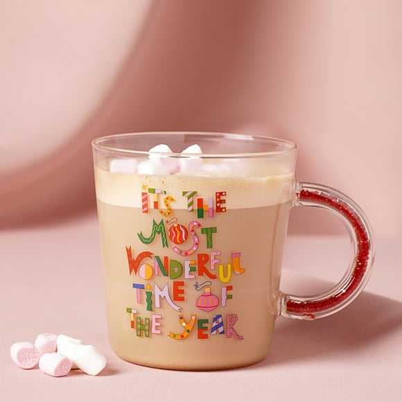 Click to view product details and reviews for Raspberry Blossom Its The Most Wonderful Time Of The Year Glass Mug. Click to view product details and reviews for Raspberry Blossom Its The Most Wonderful Time Of The Year Glass Mug.