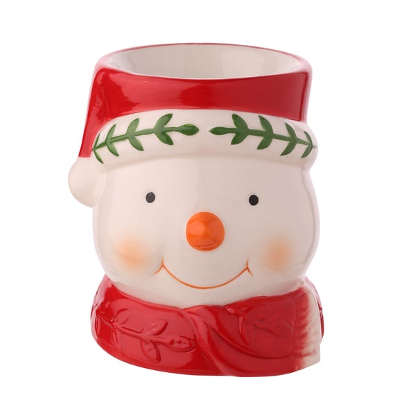 The Christmas Gift Co Snowman Wax Melt Burner
