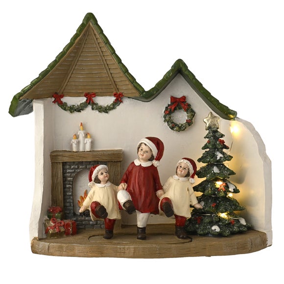 Click to view product details and reviews for The Christmas Gift Co Regal Tidings Led Christmas Children Dancing Ornament.
