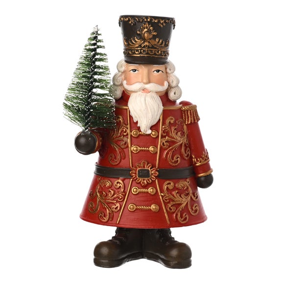 View The Christmas Gift Co Regal Tidings 14cm Nutcracker Tree Figurine
