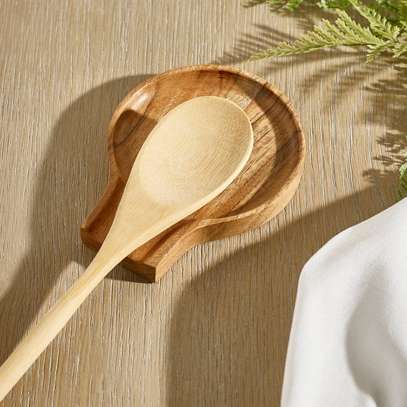 Acacia Wooden Spoon Rest