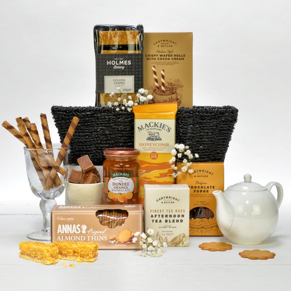 View Highland Fayre Afternoon Tea Gift Basket View Highland Fayre Afternoon Tea Gift Basket