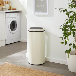 30l Press Top Round Bin