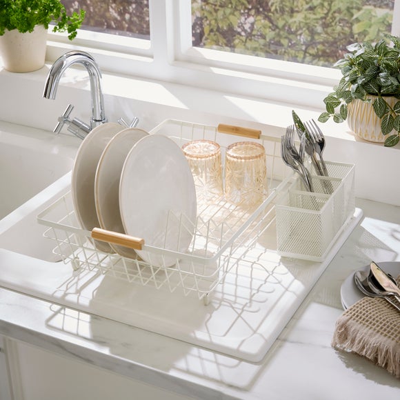 Bamboo Dish Drainer