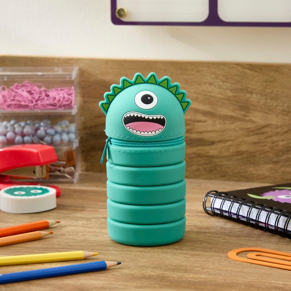 Waters and Noble Monster Silicone Shaped Pencil Case