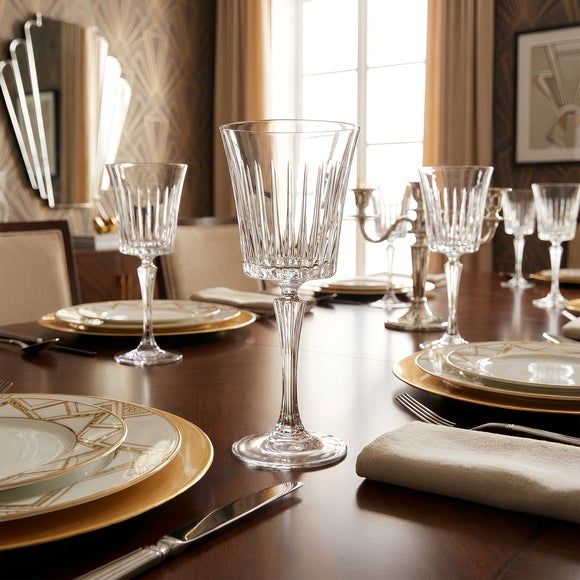 RCR Crystal Set of 6 Timeless Wine Glasses