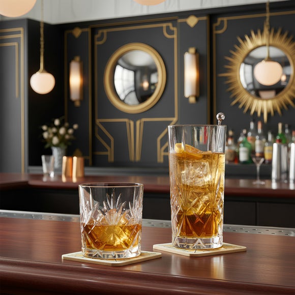 Click to view product details and reviews for Rcr Crystal Set Of 12 Melodia Highball Glasses Whisky Tumblers.