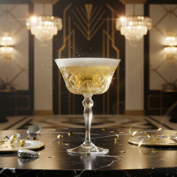 Click to view product details and reviews for Rcr Crystal Set Of 6 Melodia Champagne Coupes.