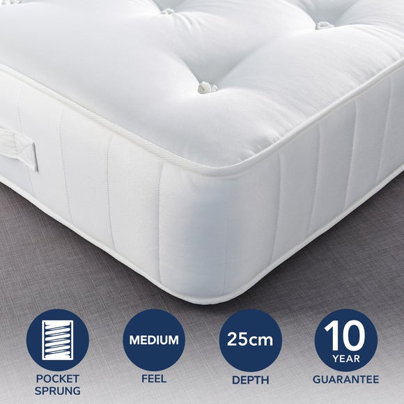 Click to view product details and reviews for Return Fogarty Dreamy Comfort 1000 Pocket Sprung Mattress.