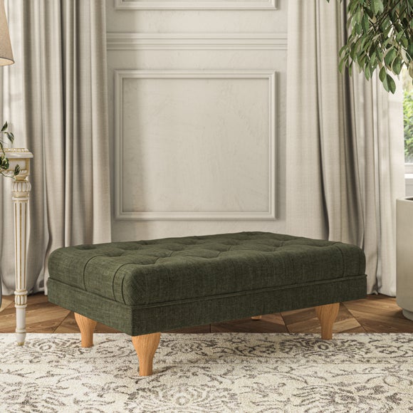 Return - Warwick Green Footstool