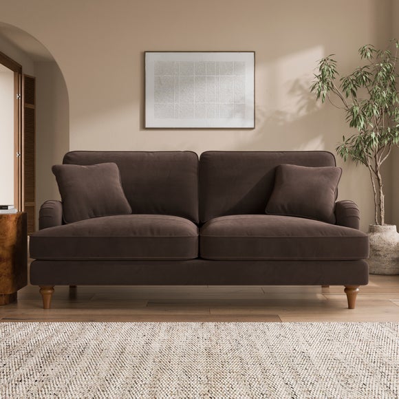 Beatrice II Velvet 3 Seater Sofa