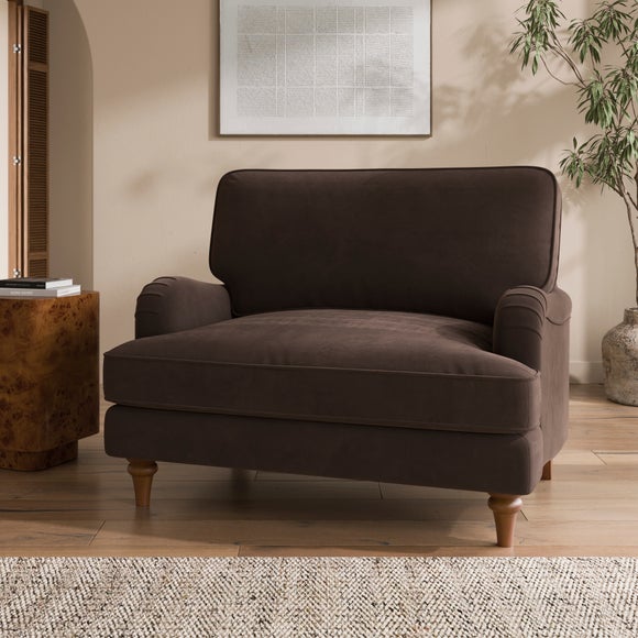 View Beatrice Ii Velvet Snuggle Chair View Beatrice Ii Velvet Snuggle Chair