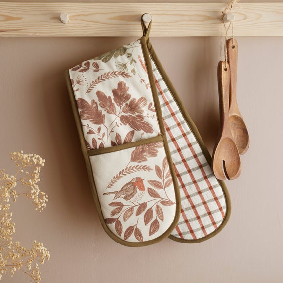 View Woodland Animal Double Oven Glove View Woodland Animal Double Oven Glove