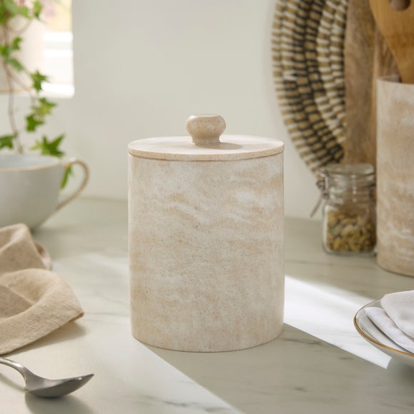 Marble Resin Kitchen Canister