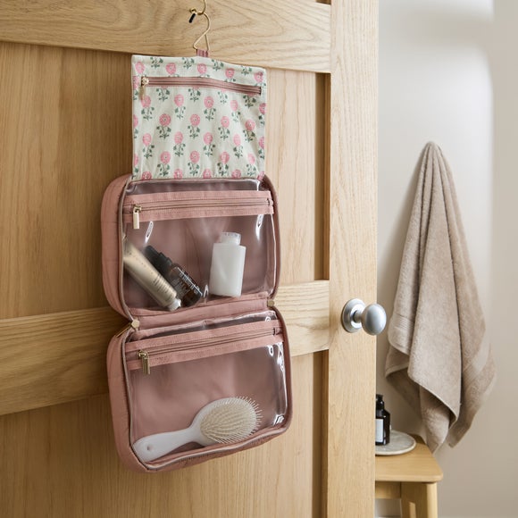 Floral Hanging Wash Bag