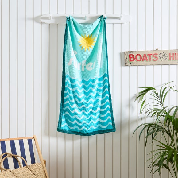 Le Surfer Textured 100% Cotton Beach Towel