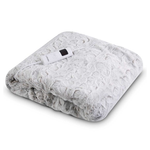 Carmen Faux Fur Electric Over Blanket